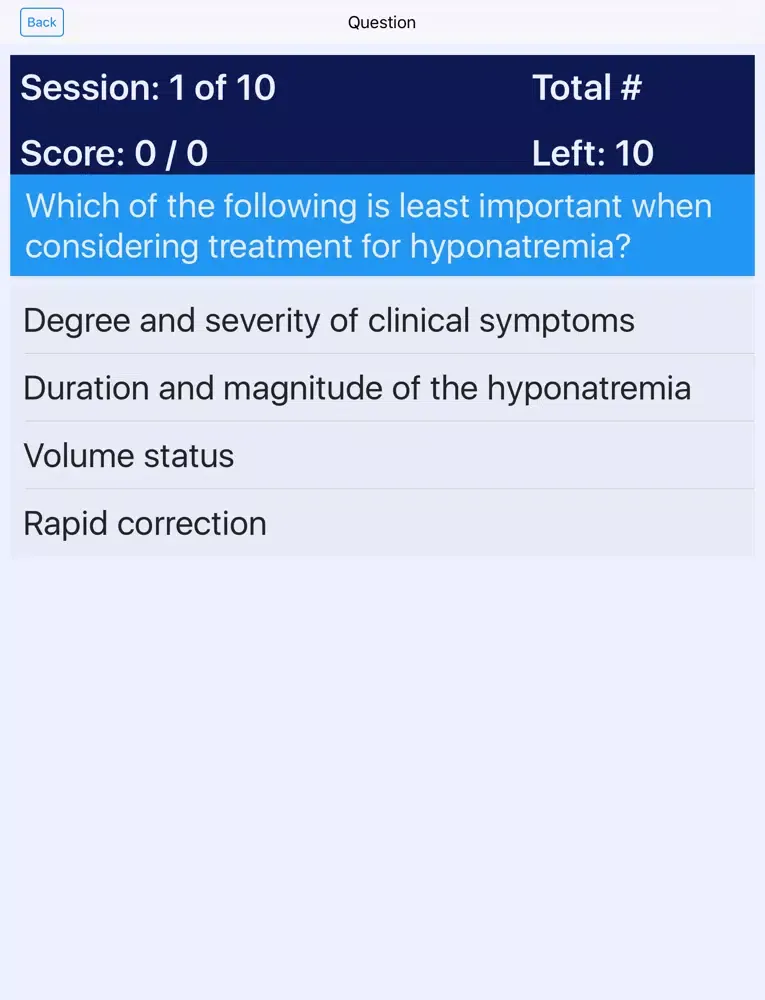 Capturas de pantalla de Complex Surgical Oncology QA Review iPad 