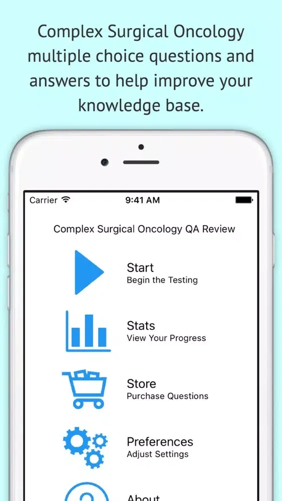 Capturas de pantalla de Complex Surgical Oncology QA Review