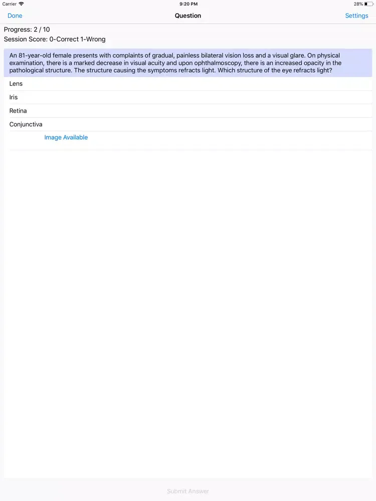 Podiatry (APMLE) Review iPad 应用截图