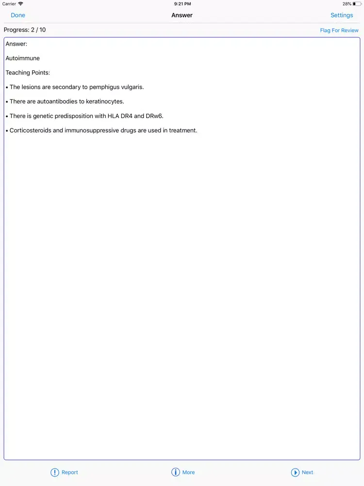 Podiatry (APMLE) Review iPad 应用截图