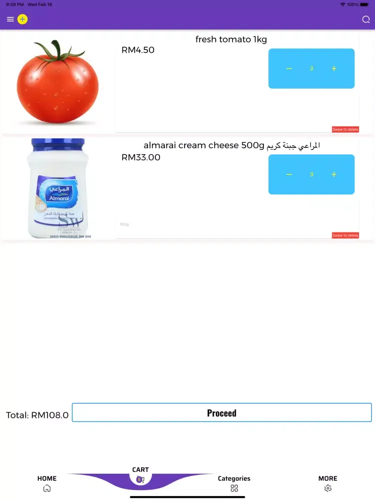 Suria Store iPad  Screenshots