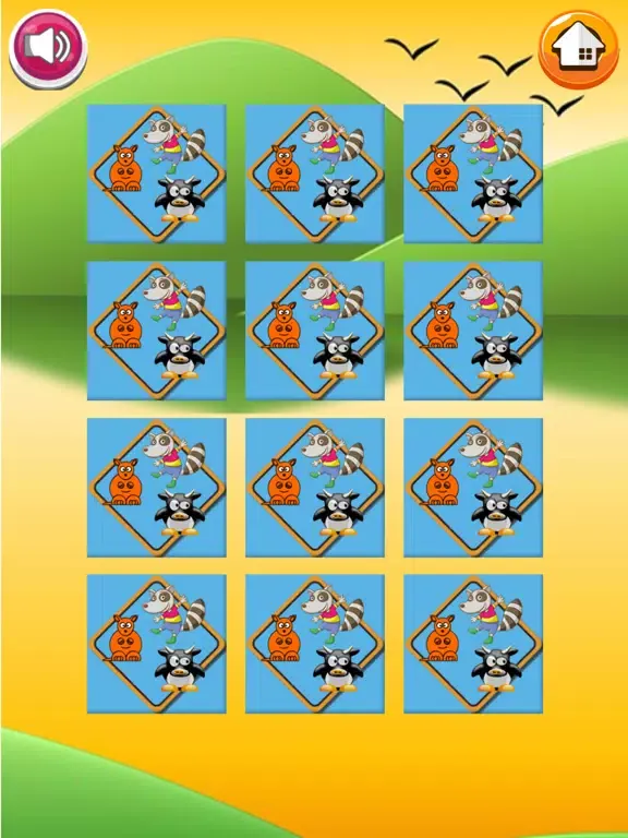 ภาพหน้าจอของ Happy Animals Matching games iPad 