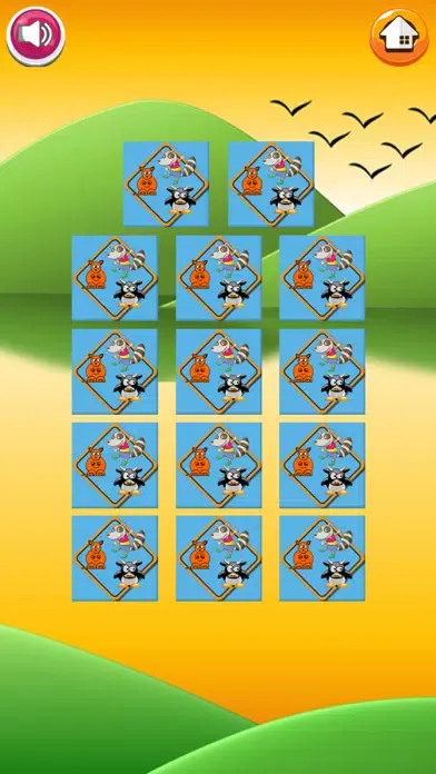 ภาพหน้าจอของ Happy Animals Matching games