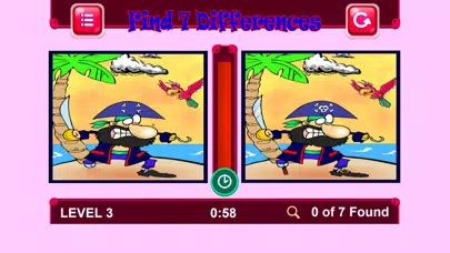 Ảnh chụp màn hình của Funny Find 7 Differences Game