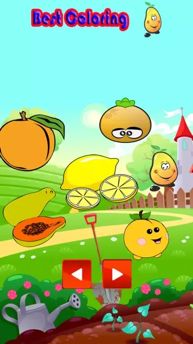 Capturas de tela do Happy Coloring Painting of Fruits