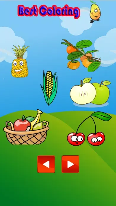 Capturas de tela do Happy Coloring Painting of Fruits