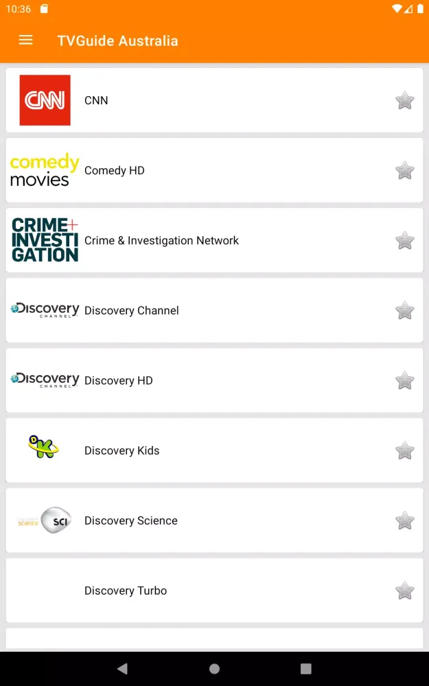 Capturas de pantalla de TVGuide Australia