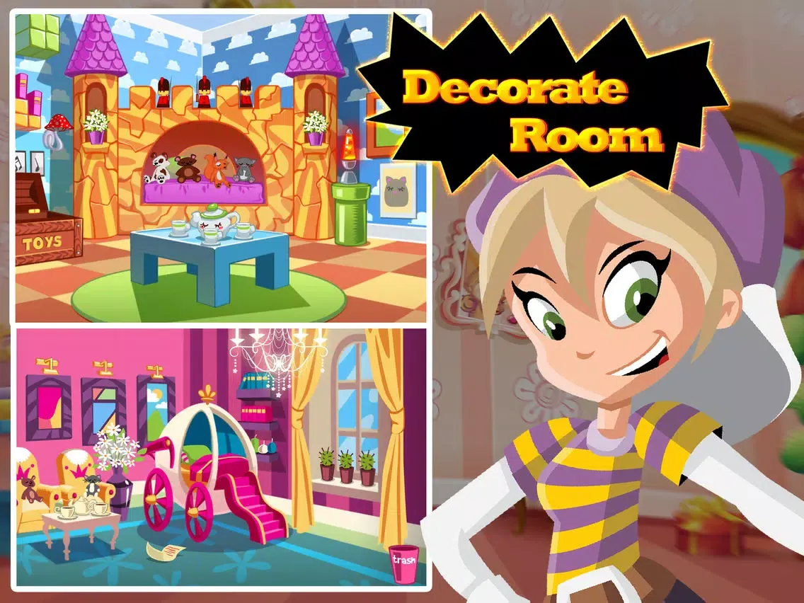 Captures d'écran de Surprise Princess Room iPad 