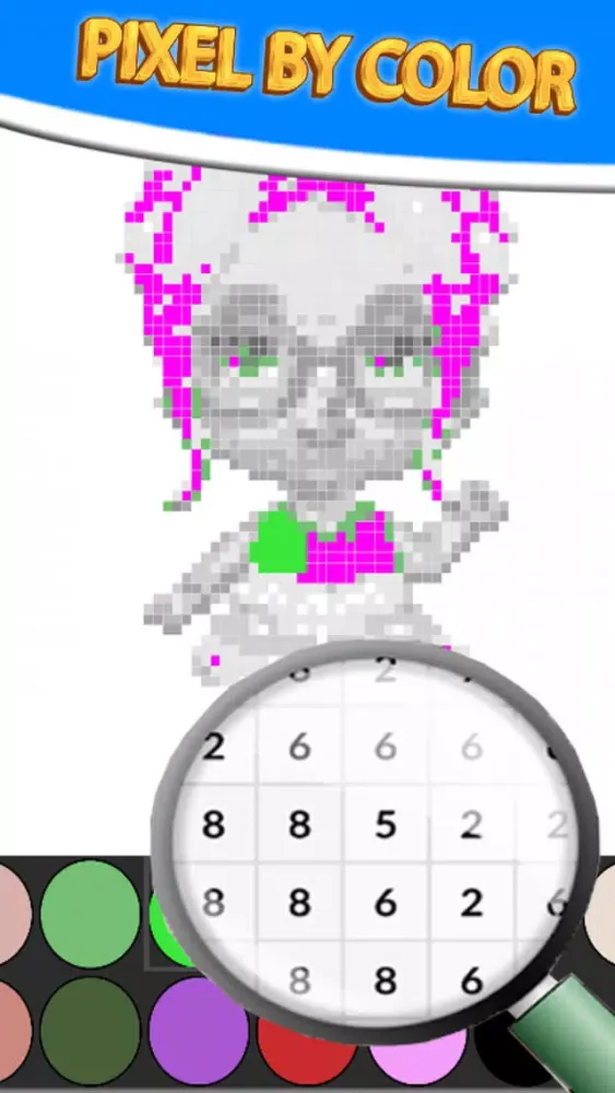 Surprise--Dolls Pixel By Color স্ক্রিনশট