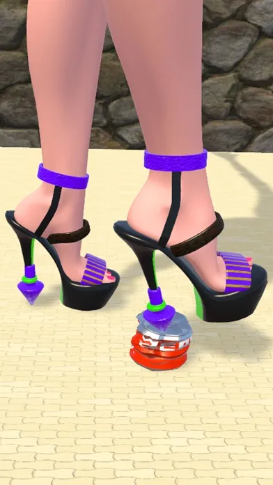Shoe Crushing! Satisfying Art Ekran Görüntüleri