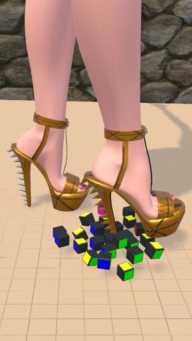 Shoe Crushing! Satisfying Art Ekran Görüntüleri