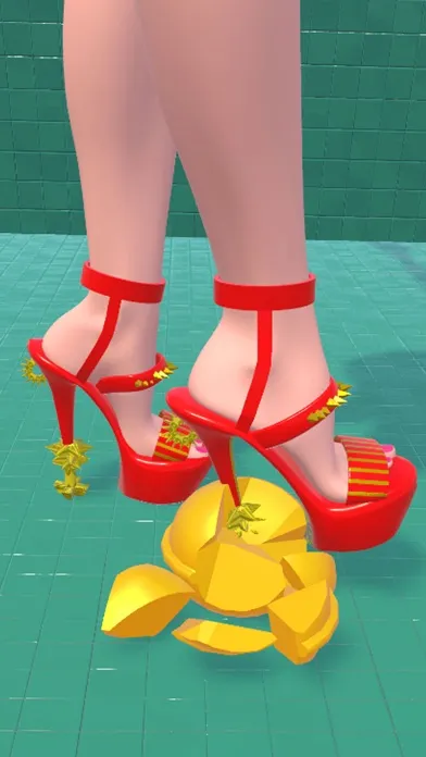 Shoe Crushing! Satisfying Art Ekran Görüntüleri