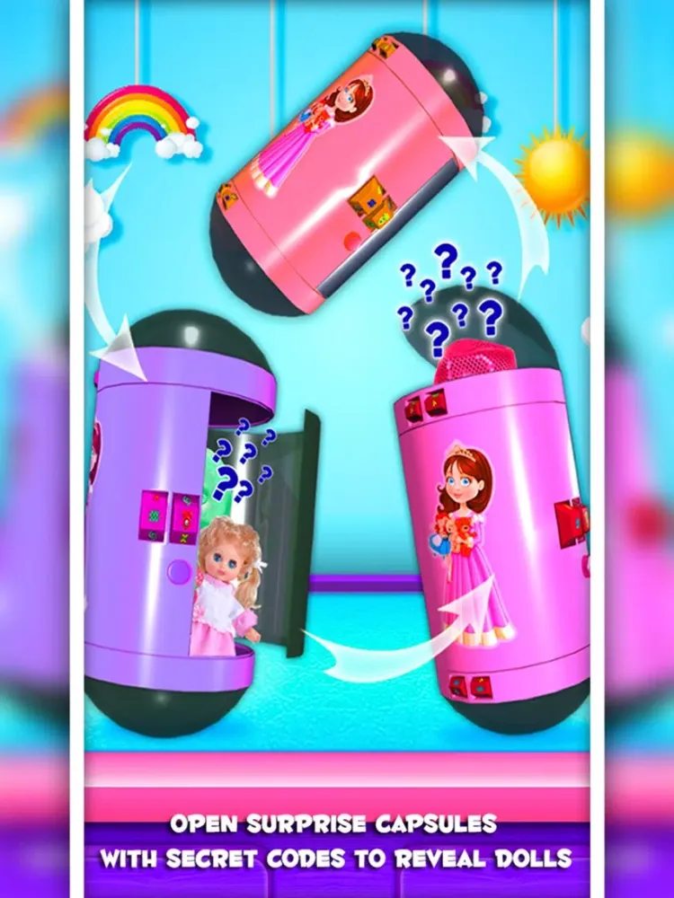 Captures d'écran de Hidden Surprise Dolls Capsule! iPad 