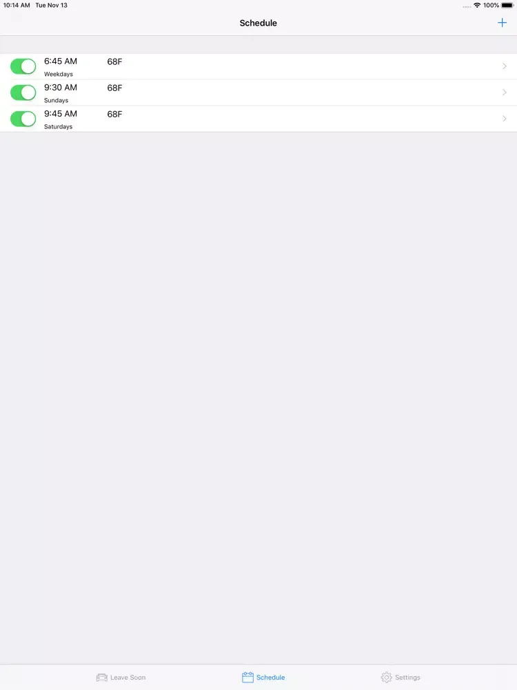 SenseEV iPad  Screenshots