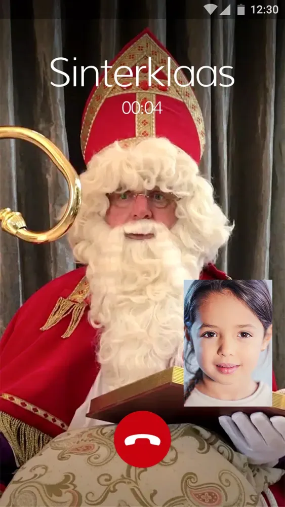 Sinterklaas aan de telefoon Screenshots