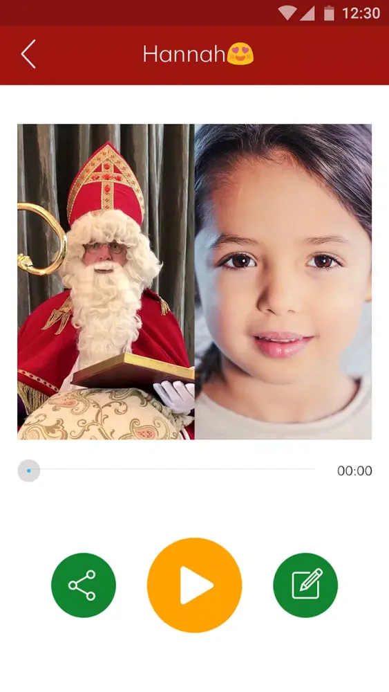 Sinterklaas aan de telefoon Screenshots