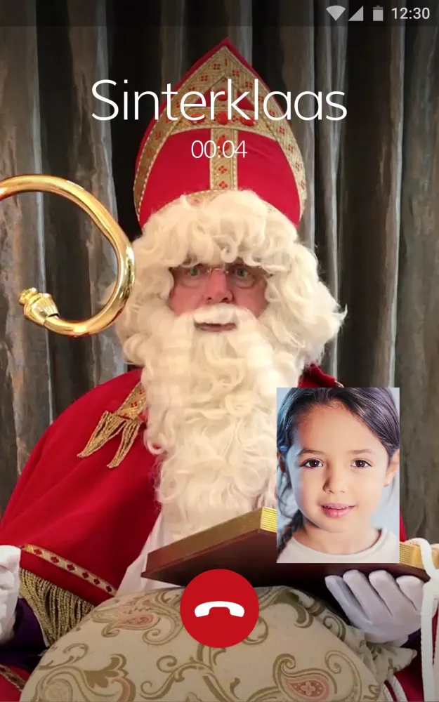 Sinterklaas aan de telefoon Screenshots