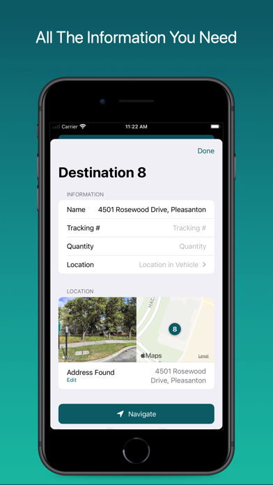 Tangkapan layar Droppath Route Planner