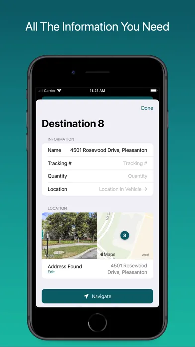 Screenshot di Droppath Route Planner