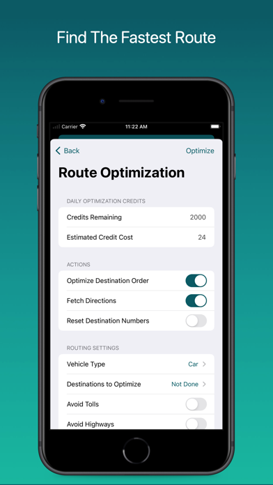 Tangkapan layar Droppath Route Planner