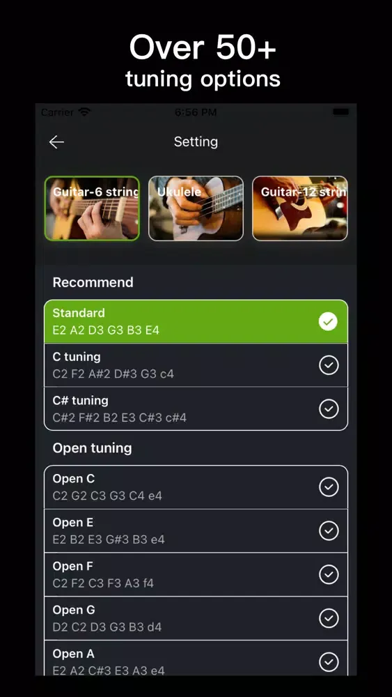 Tuner-Guitar Ukulele tune স্ক্রিনশট