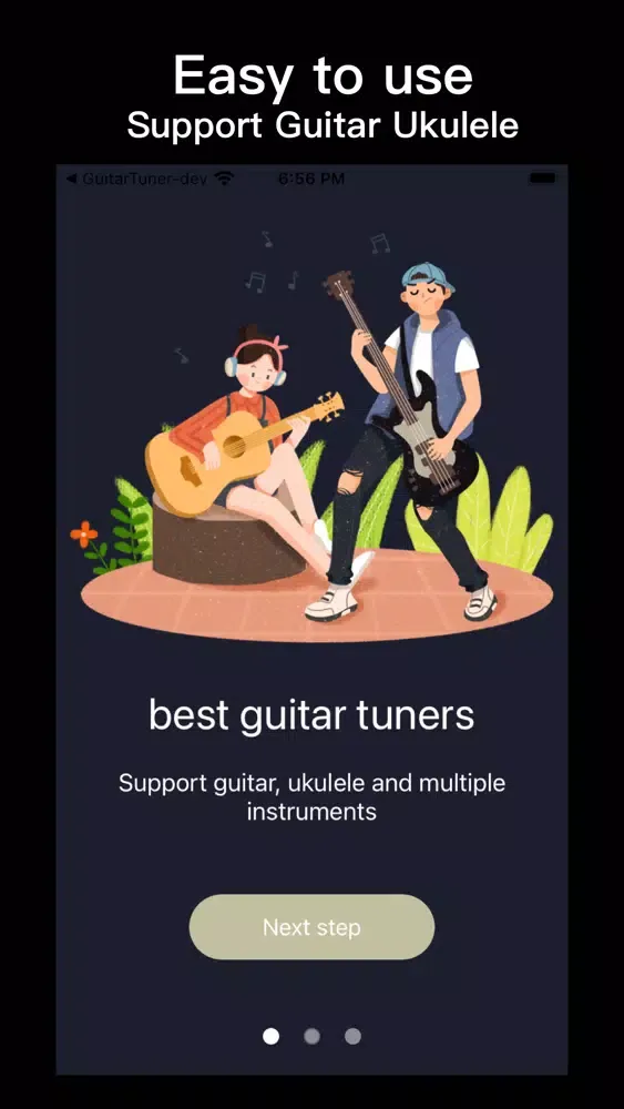 Tuner-Guitar Ukulele tune স্ক্রিনশট