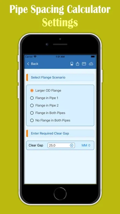 Pipe Spacing Calculator应用截图