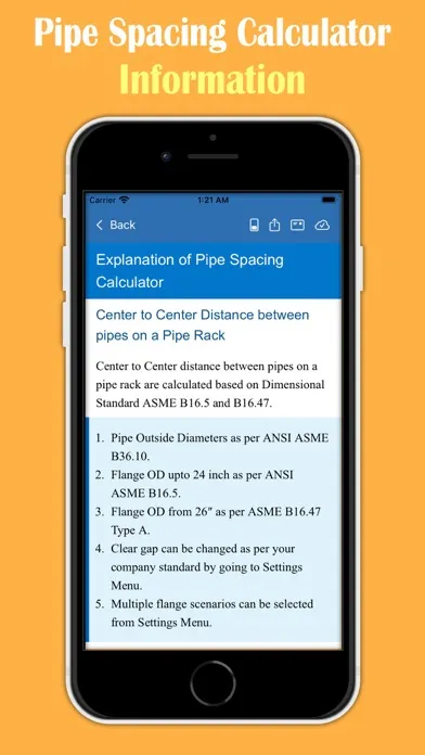 Pipe Spacing Calculator应用截图