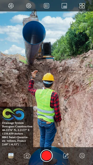 Onsite Survey Camera & Geotag স্ক্রিনশট