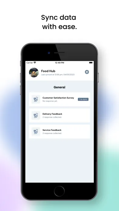 Captures d'écran de SurveySparrow - Offline Survey