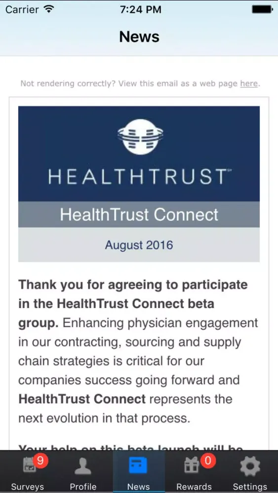HealthTrust Connect スクリーンショット