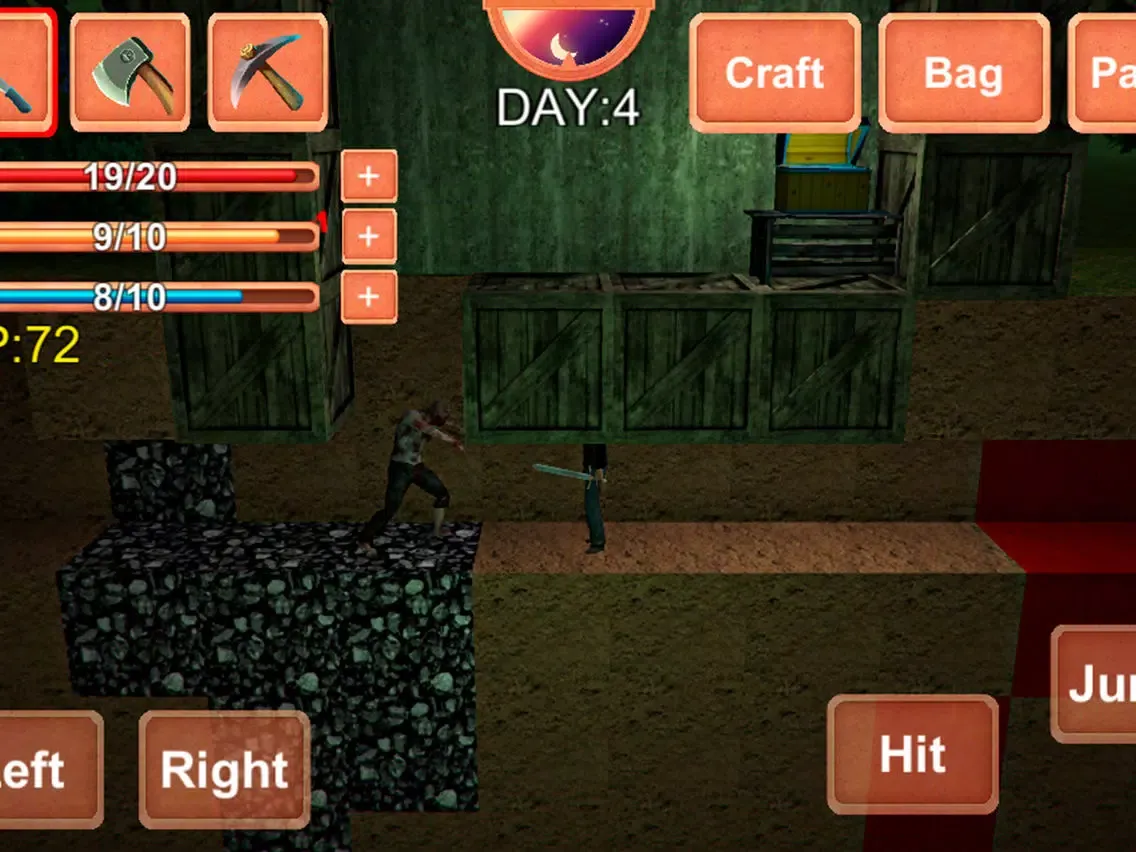 Halloween Night Survival 3D iPad 应用截图