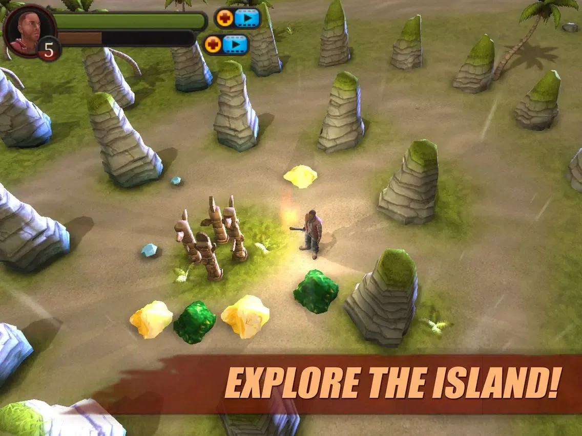 ภาพหน้าจอของ Survival Island Tropical Escape PRO iPad 
