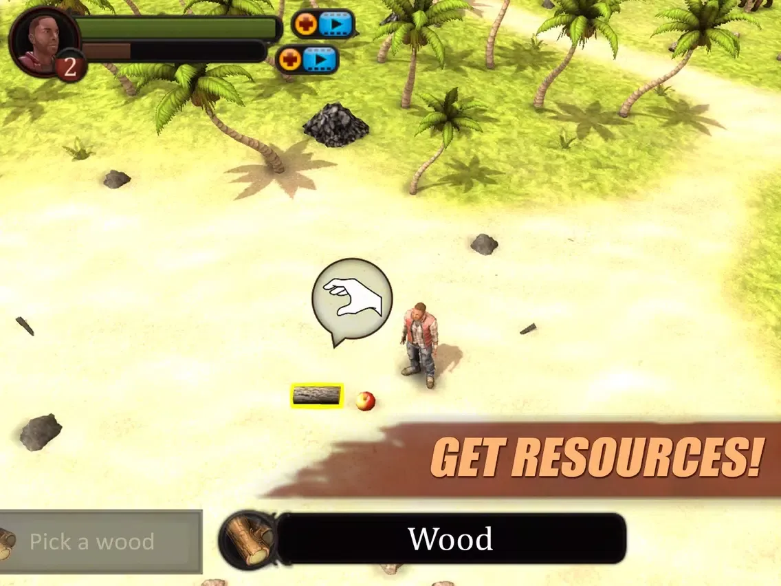 ภาพหน้าจอของ Survival Island Tropical Escape PRO iPad 