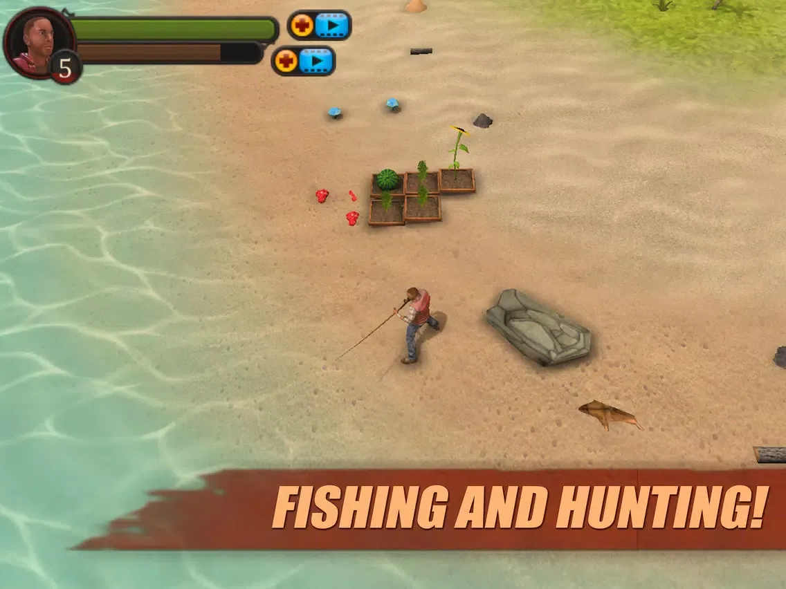 ภาพหน้าจอของ Survival Island Tropical Escape PRO iPad 