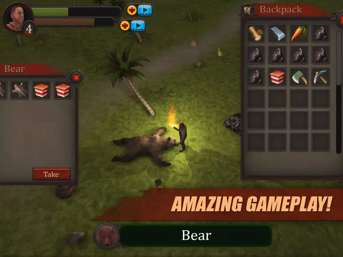 ภาพหน้าจอของ Survival Island Tropical Escape PRO iPad 