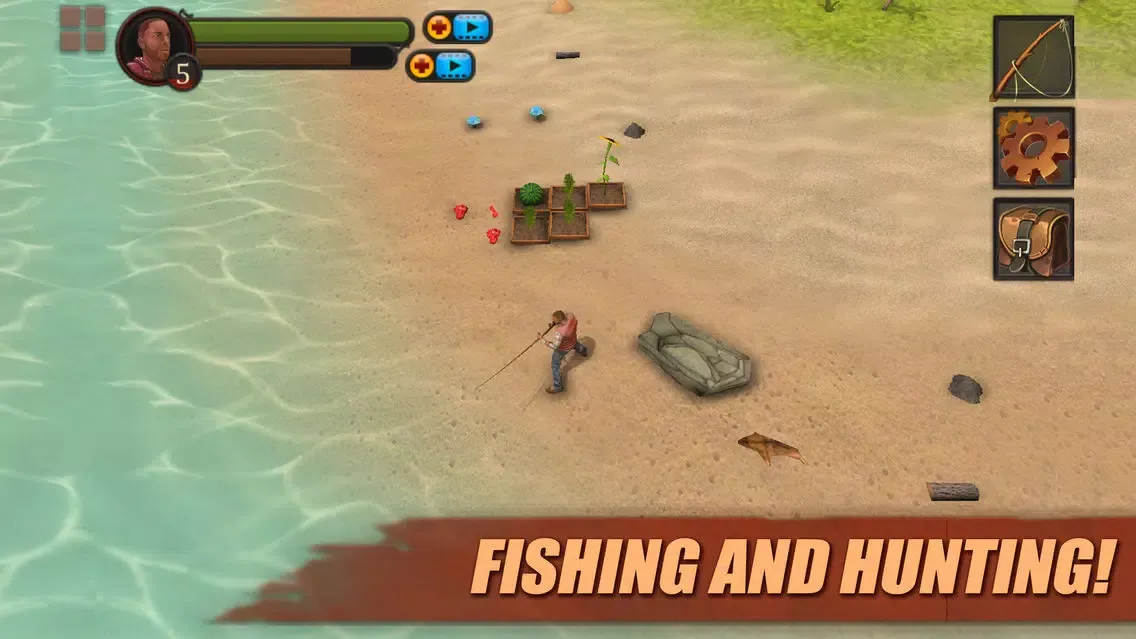 ภาพหน้าจอของ Survival Island Tropical Escape PRO