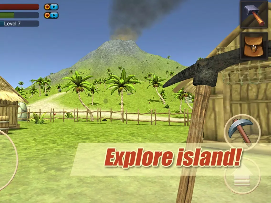 Captures d'écran de Survival Volcano Island 3D Full iPad 