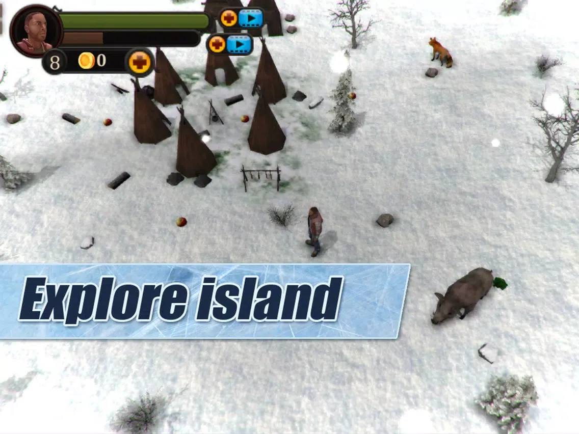 Winter Island CRAFTING GAME 3D Full iPad  स्क्रीनशॉट