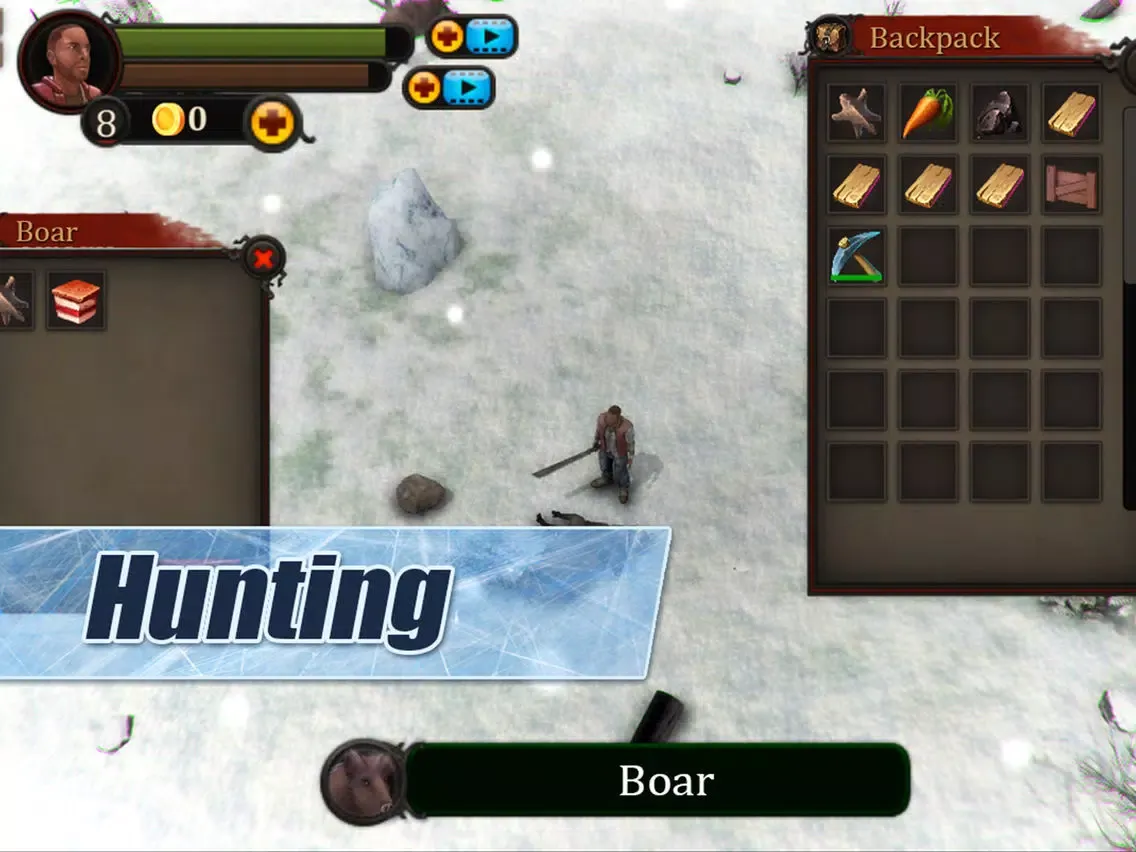 Winter Island CRAFTING GAME 3D Full iPad  स्क्रीनशॉट