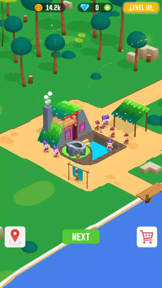 Zrzuty ekranu Idle Jungle: Survival Builder