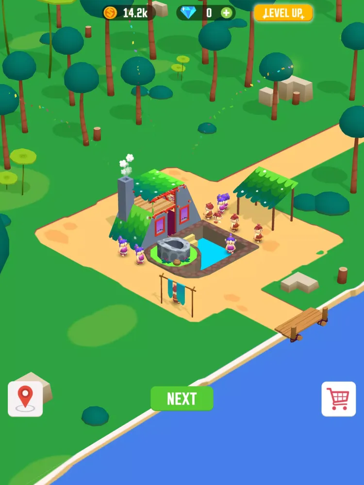 Zrzuty ekranu Idle Jungle: Survival Builder