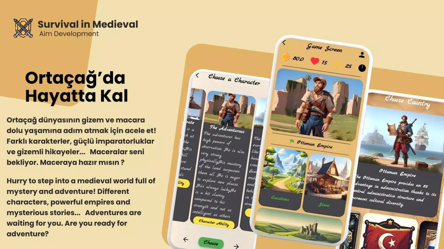 Zrzuty ekranu Survival in Medieval