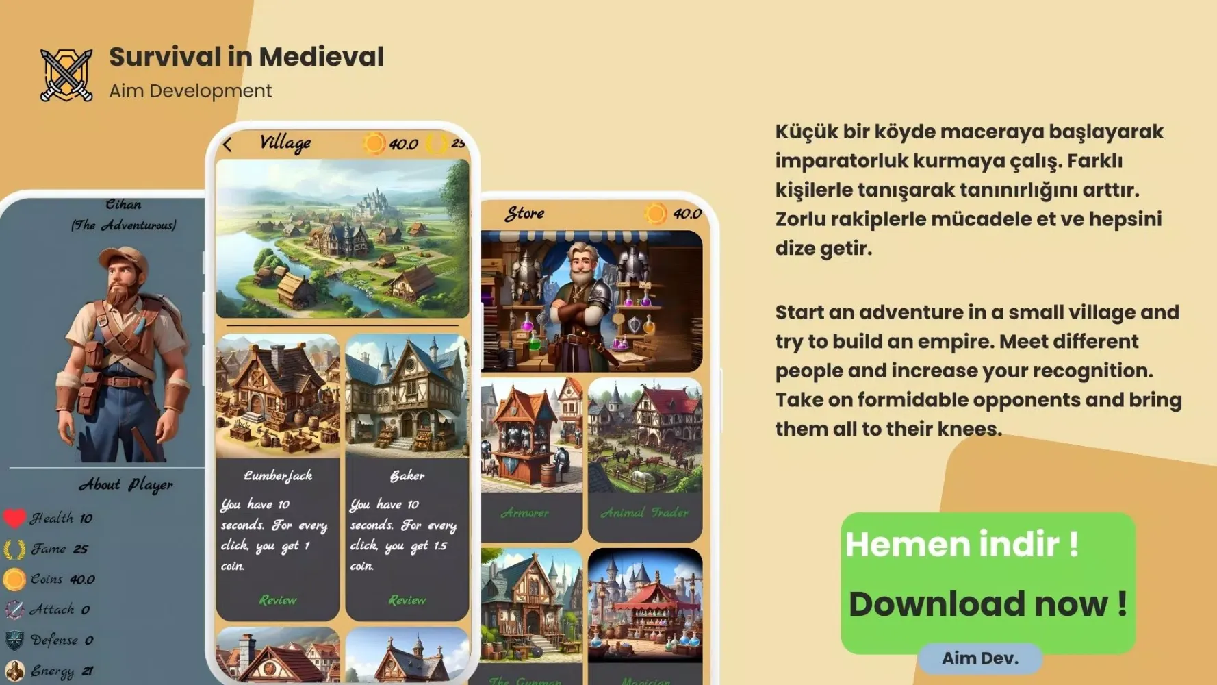 Zrzuty ekranu Survival in Medieval