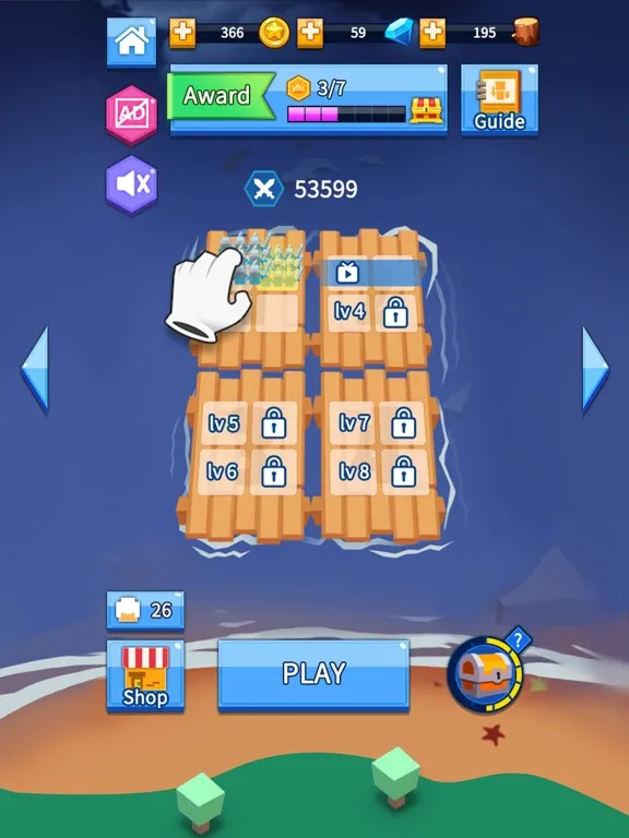 Mini Island War iPad  स्क्रीनशॉट