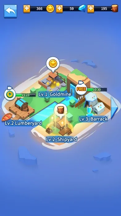 Mini Island War स्क्रीनशॉट