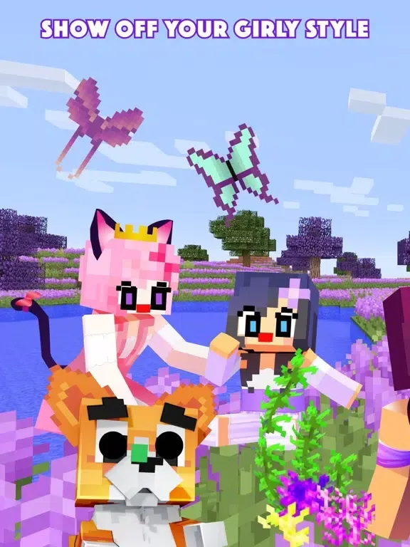 Скриншоты Aphmau Girl Mods for Minecraft iPad 