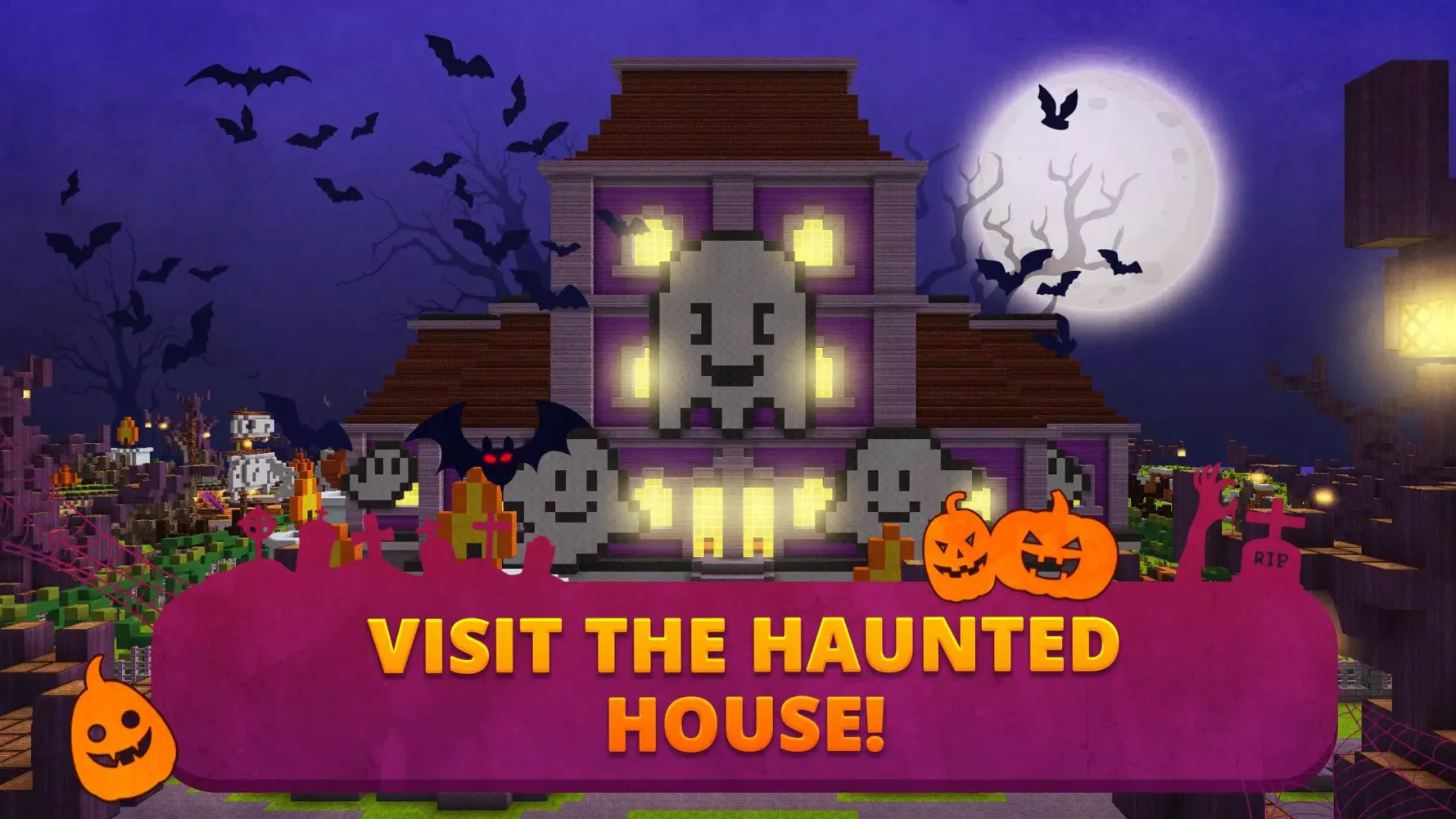 ภาพหน้าจอของ Scary Theme Park Craft