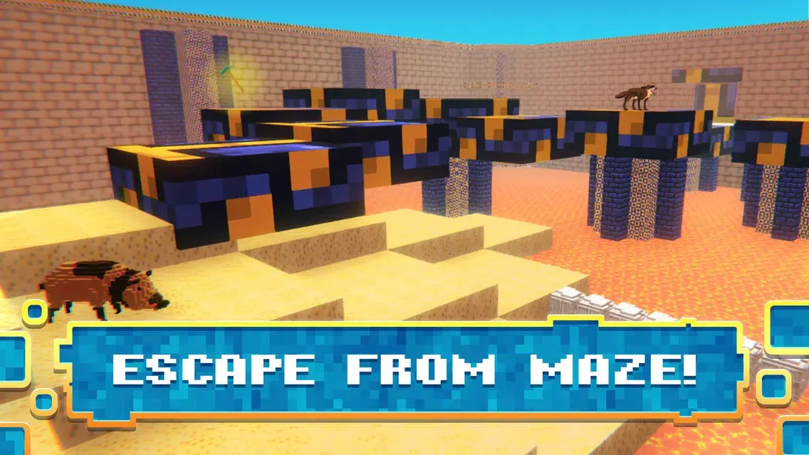 Capturas de pantalla de Craft Prison Escape 3D - PRO