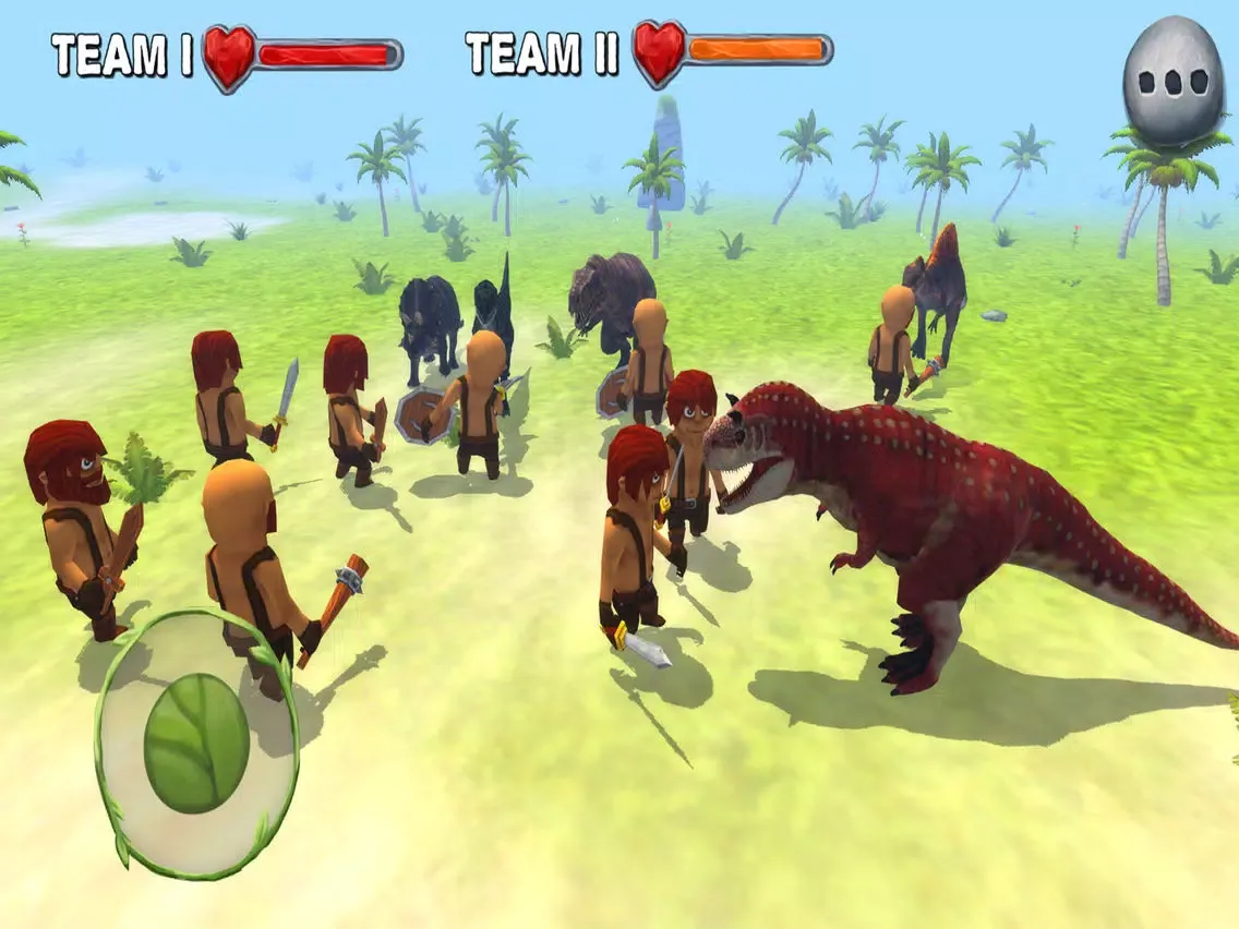 Dino Hunter Battle Simulator iPad 应用截图